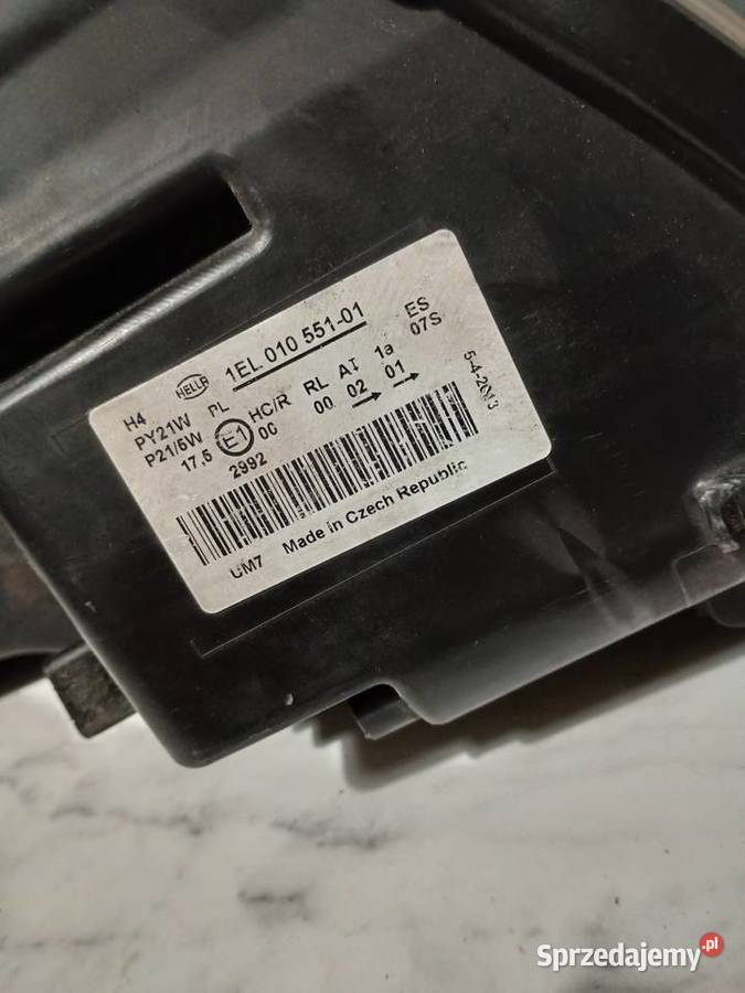 Reflektor caddy Nowa Sól