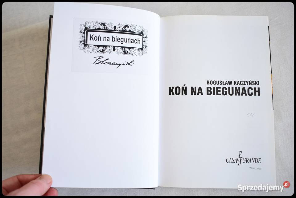 Koń na biegunach Bogusław Kaczyński książka Płock