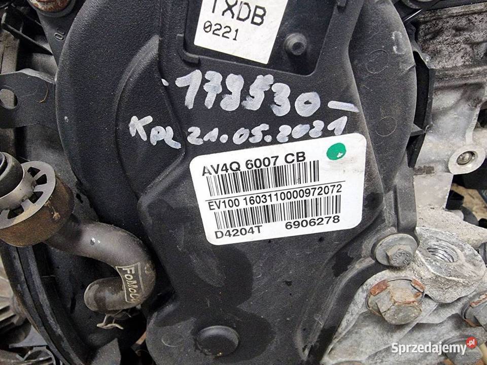 SILNIK KOMPLETNY FORD C AV4Q 6007 CB Lipno