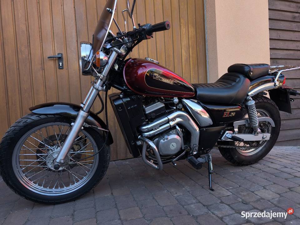 Kawasaki EL 250 Eliminator 93r 8 TUV z Niemiec metalic warmińsko-mazurskie Iława