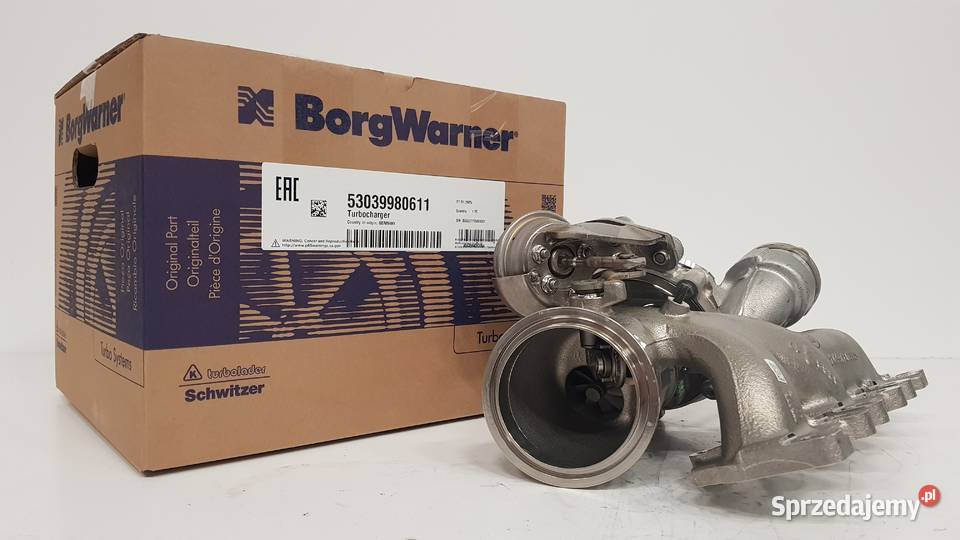 Nowa turbosprężarka BorgWarner KKK 53039980611
