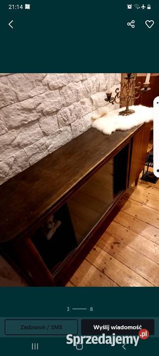 komoda prl retro patyczak sideboard Gdańsk
