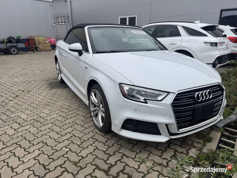 Audi a3 20 tfsi quattro Cabrio 2018 71 przebieg Białystok