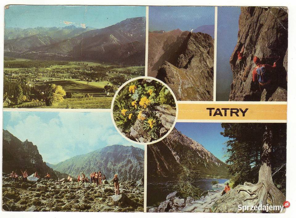 TATRY DUŻA POCZTÓWKA WIELOWIDOKOWA 2 Krynki sprzedam
