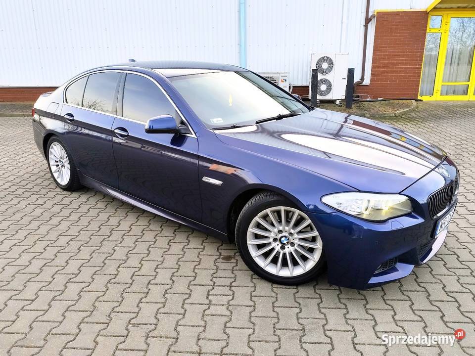 BMW Seria 5 F10 530d 258 2012 Pełny M Pakiet 3000cm3 Radom
