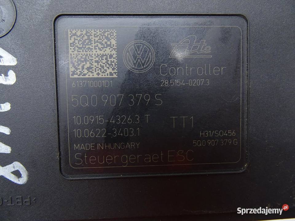 POMPA HAMULCOWA ABS 5Q0907379S 5Q0614517R 20 TDI