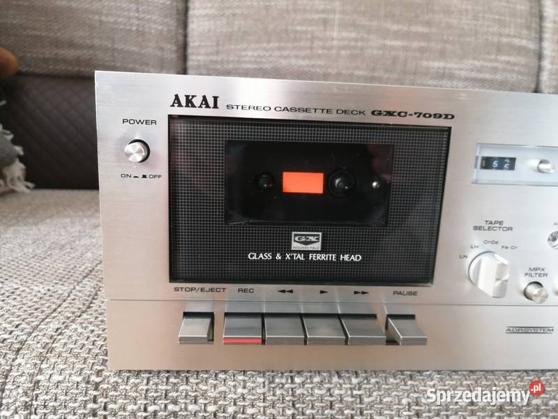 Magnetofon Deck AKAI GXC709D Poddębice