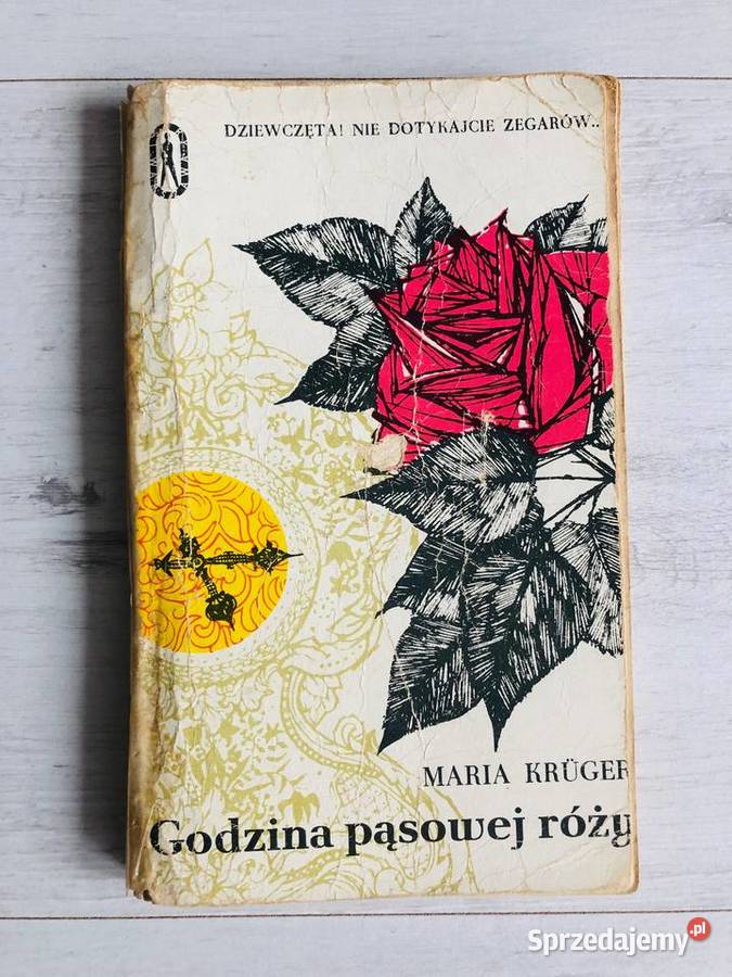Książka Godzina pąsowej róży Maria Kruger ISKRY