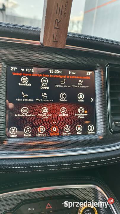 Dodge challenger gt autoalarm Nysa