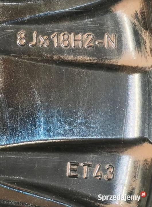 Koła letnie Mercedes 24545 R18 Pyrzyce