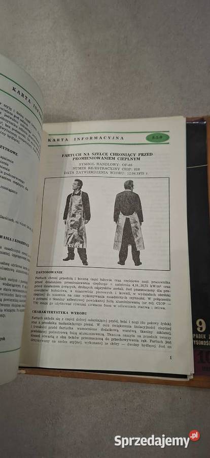 Ochrony Osobiste Katalog informator wyd CIOP PRL sprzedam