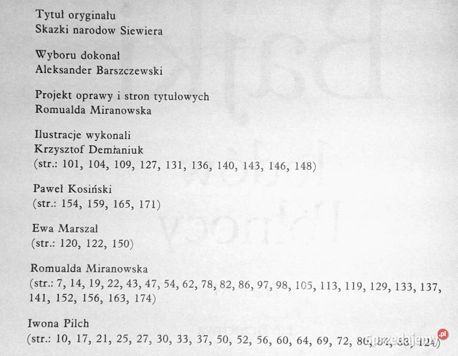 Bajki ludów północy Aleksander Barczewski i inni miękka Chełm sprzedam