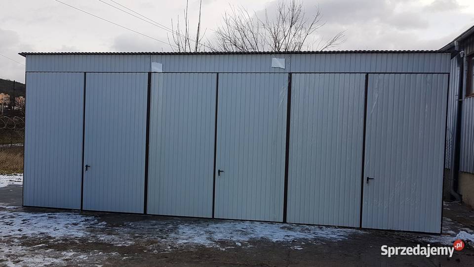 Blaszana montowana hala 9x4m biała Kraków