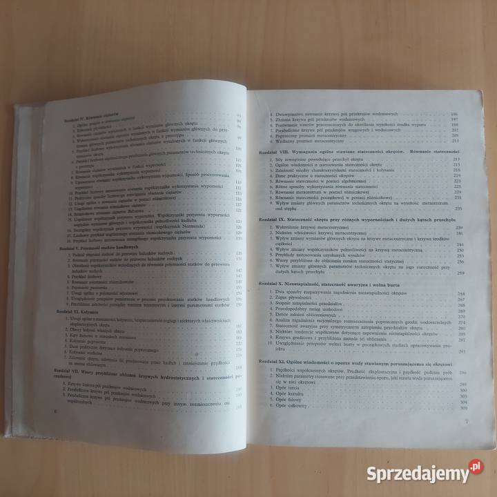 Teoria projektowania okrętów LM Nogid 1962 pomorskie Gdynia