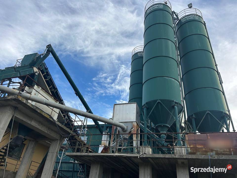 Węzeł EUROMEC z mieszalnikiem 2m3 gotowego Katowice