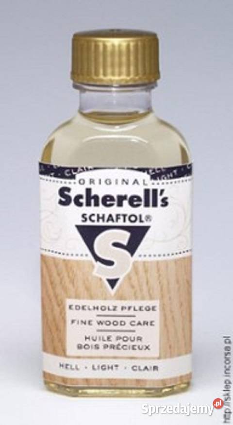 Scherell Schaftol olej bezbarwny 50 ml Sporty strzeleckie i myślistwo