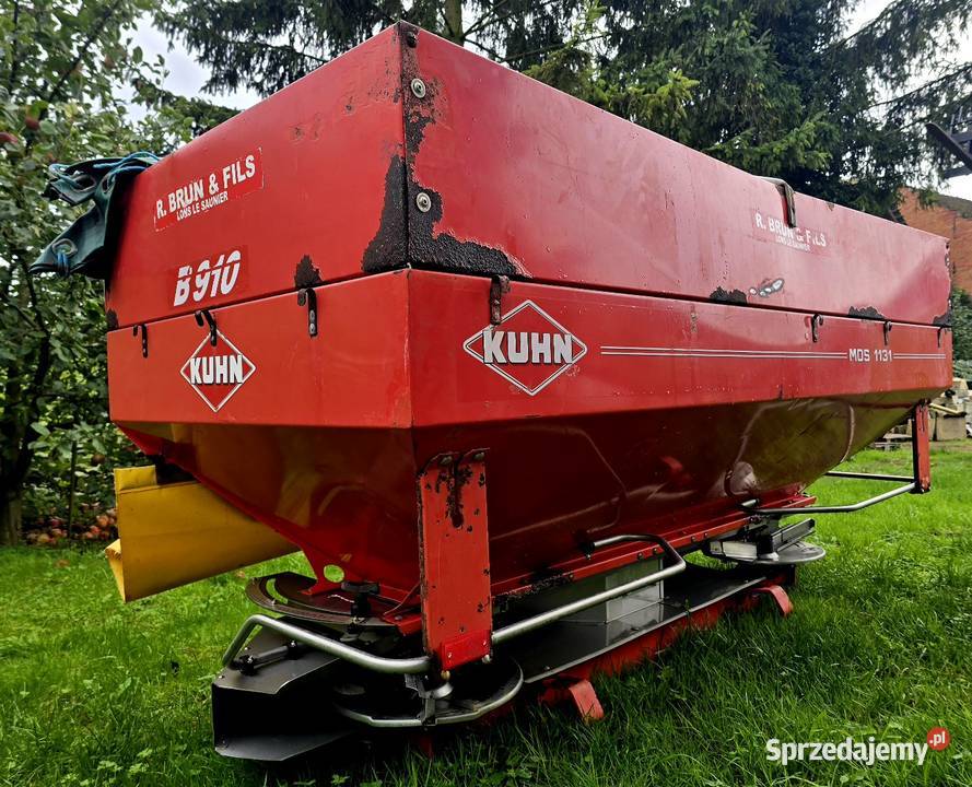 Rozsiewacz nawozu Kuhn MDS 1131 24M zachodniopomorskie Przewłoki