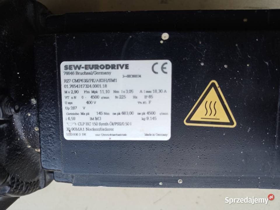 Silnik elektryczny z przekładnią podkarpackie Jasło