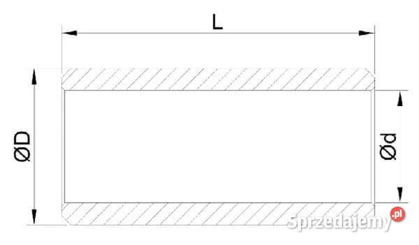Tulejka 25x35x30mm SBA253530
