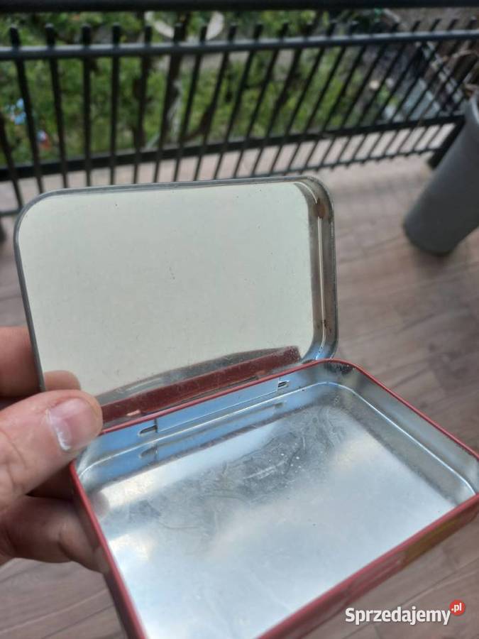 Stare śliczne metalowe pudełko Hoffmann swiss mazowieckie sprzedam