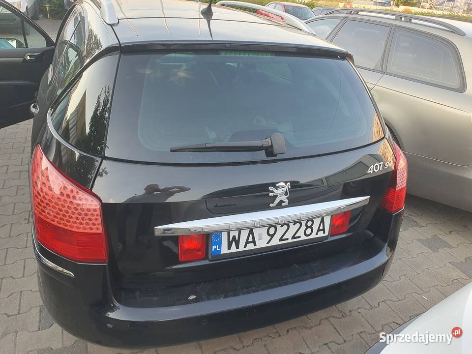 PEUGEOT 407 SW combi 16 HDI PRESENCE 2009 r Warszawa