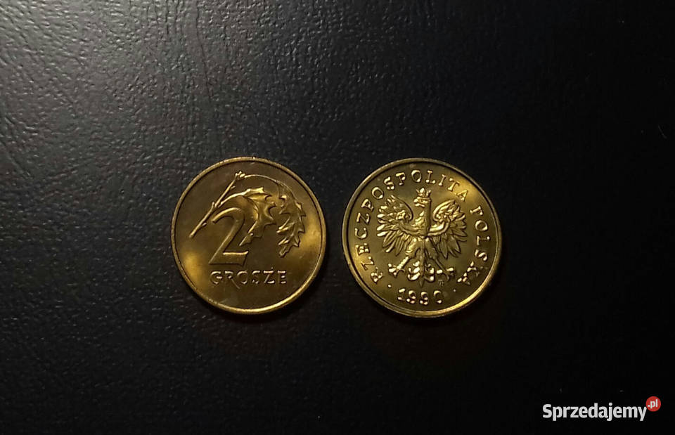 2 gr 1990 menniczeunc z rolki NBP Numizmatyka Numizmatyka