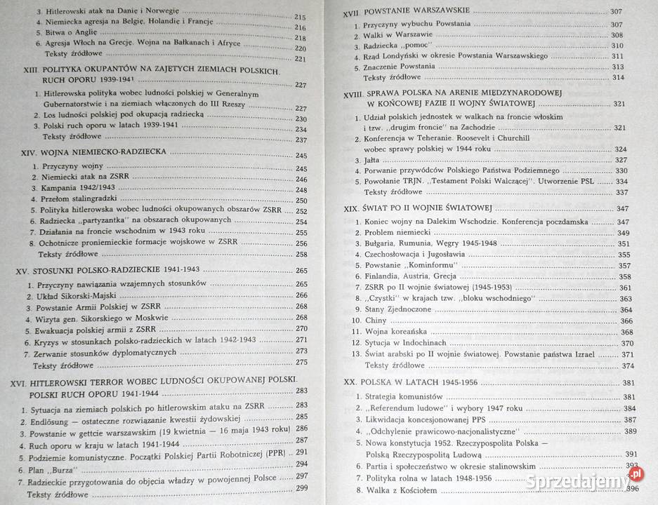 Polska i świat w XX wieku Witold Pronobis lubelskie Chełm sprzedam