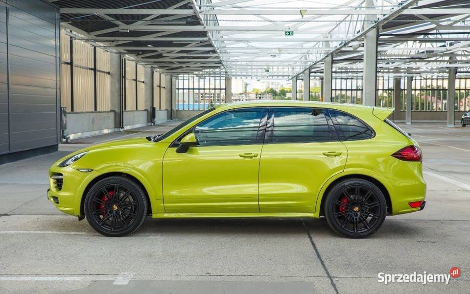 Porsche Cayenne GTS 48 V8 420 Peridot Green Cayenne Kutno sprzedam