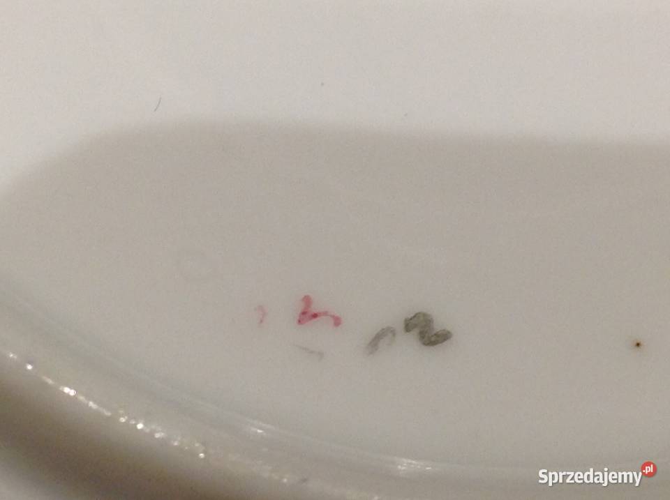 Mała Filiżanka z Podstawkiem Stara Porcelana Nowa Sól