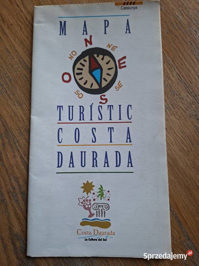 Mapa turystyczna Costa Daurada Mapy i przewodniki Kraków