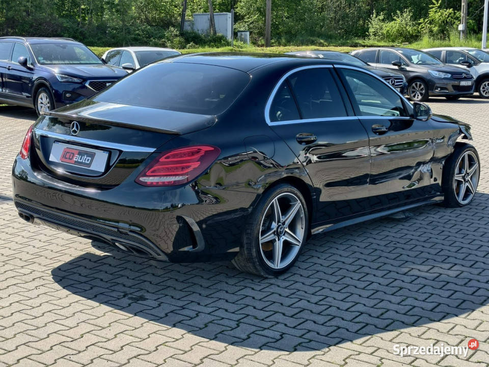 Mercedes C 180 pakiet AMG 16 benzyna 156 skóra małopolskie Kęty