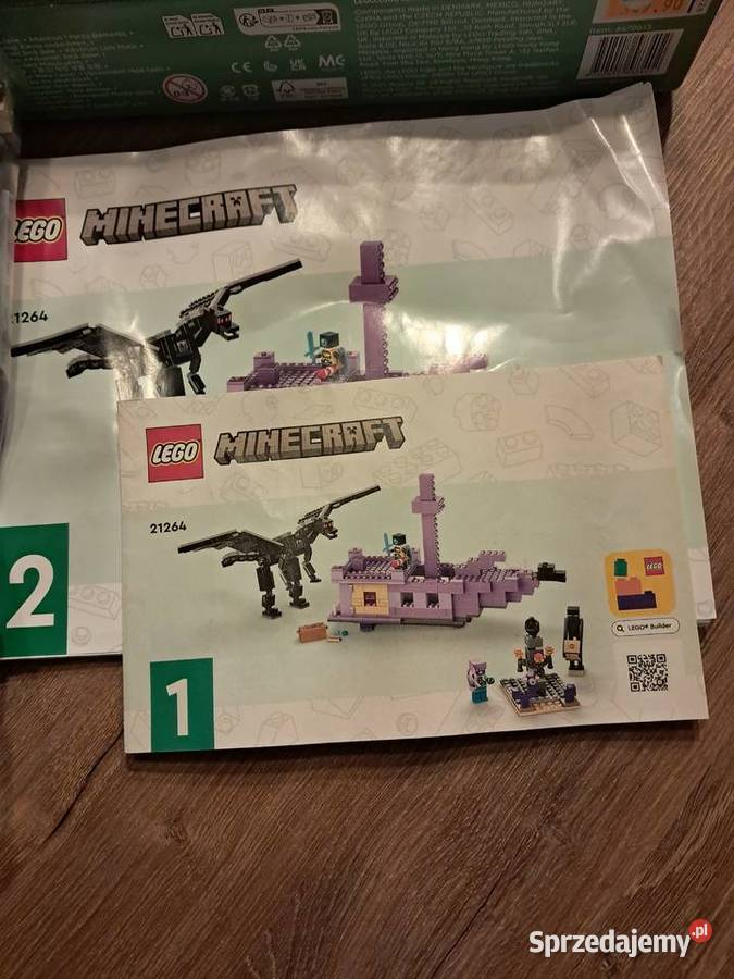 klocki lego 21264 z serii minecraft kompletne Sandomierz
