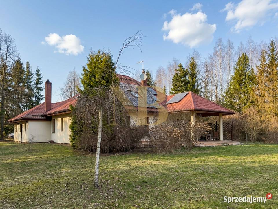 Rodzinna posiadłość w Łosiu 5 pokoi duży zielony mazowieckie Łoś