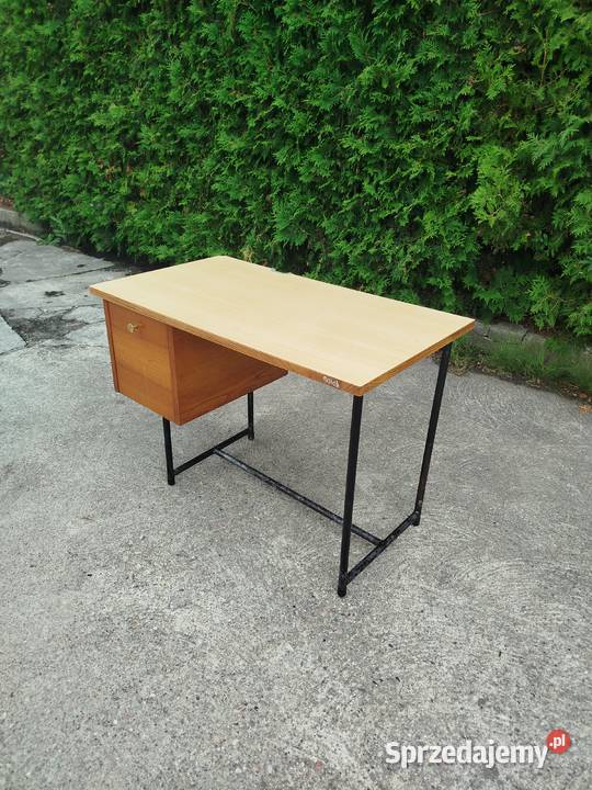 Biurko szkolne PRL Cepelia CISok 19751982 Opole