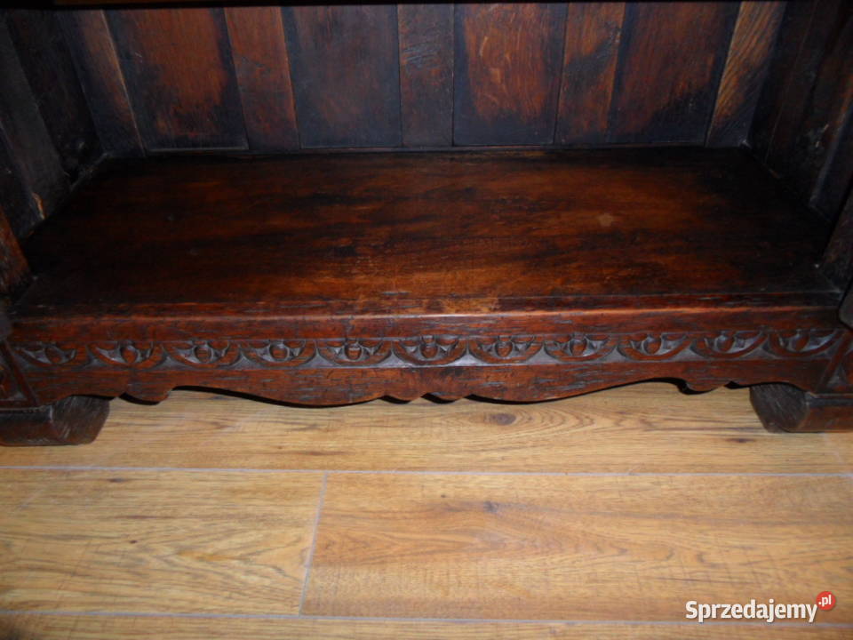 Mała komoda dębowa szafka Lubartów