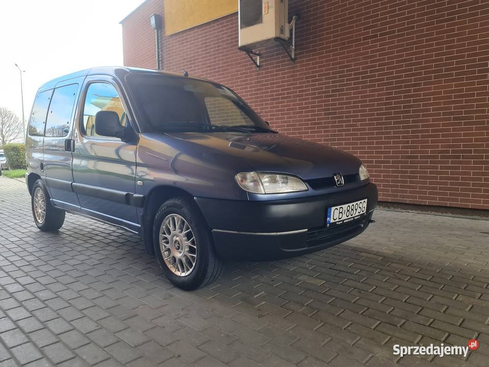 Peugeot Partner 19d niebieski