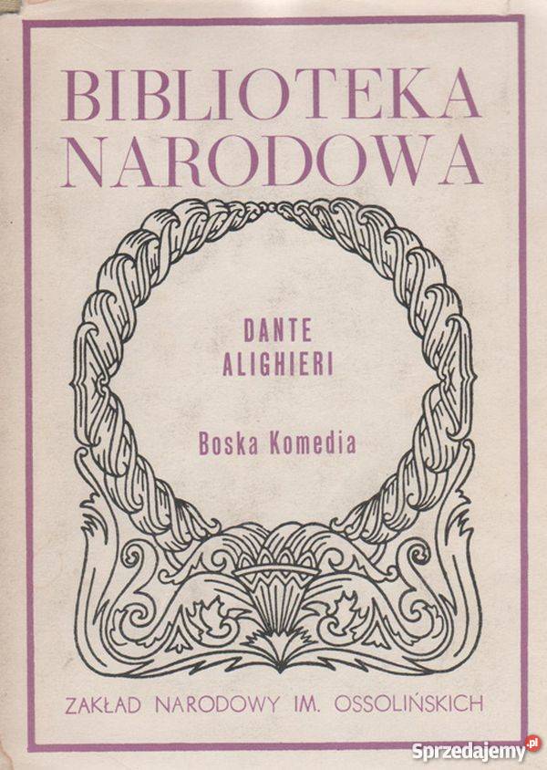 BOSKA KOMEDIA ALIGHIERI DANTE Wrocław