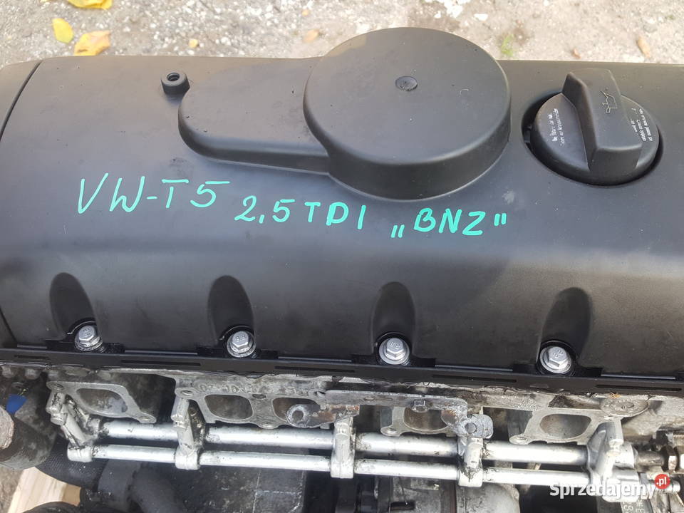 Silnik Vw Vokswagen T5 25 Tdi BNZ słupek z