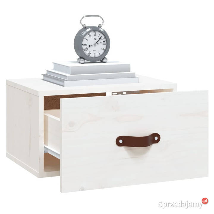 Szafka nocna wisząca 40x295x22 biały WM820988