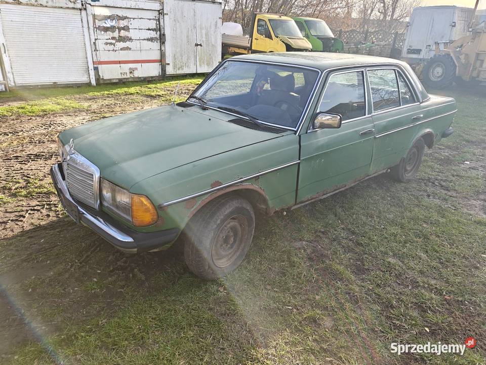 Mercedes w123 beczka 240d słaby stan w całości Przytyk