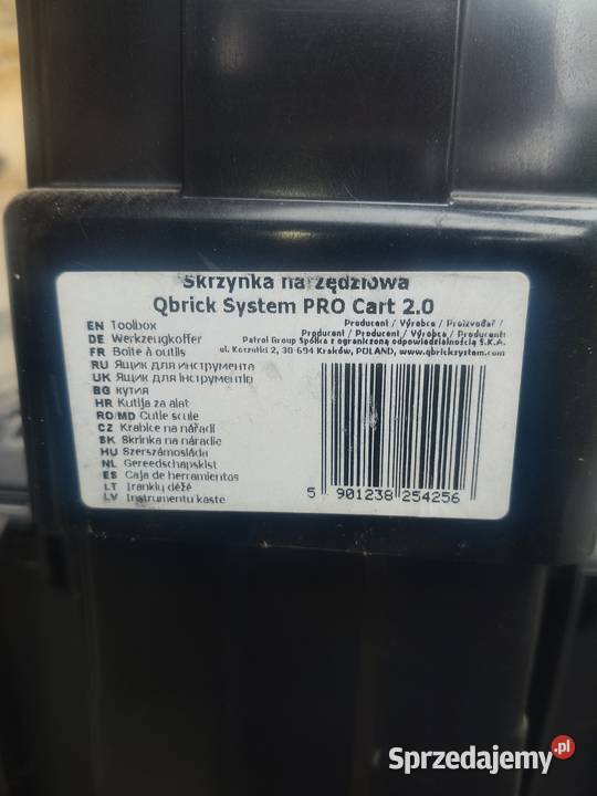 sprzedam skrzynkę narzędziową Qbrick System PRO Kłobuck