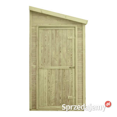 Szopa ogrodowa drewniana przyścienna 234x126 Architektura ogrodowa Zielona Góra