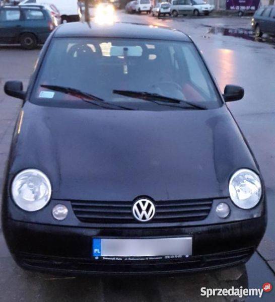 Sprzedam VW LUPO 10 AUC 2000 r czarny mazowieckie Warszawa