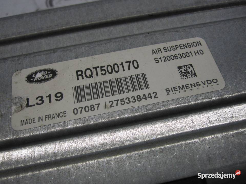 LAND ROVER DISCOVERY 08r moduł zawieszenia