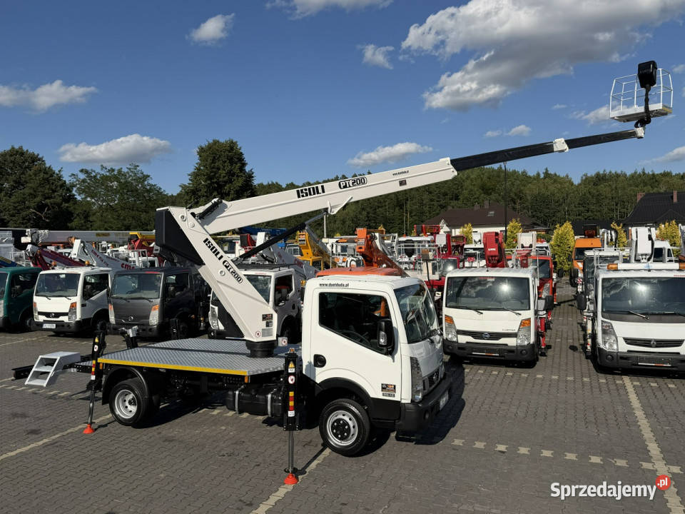Nissan Cabstar NT400 Zwyżka Podnośnik Koszowy świętokrzyskie Widełki
