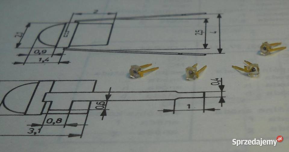 Fototranzystor BPYP25 Unitra CEMI Gdańsk