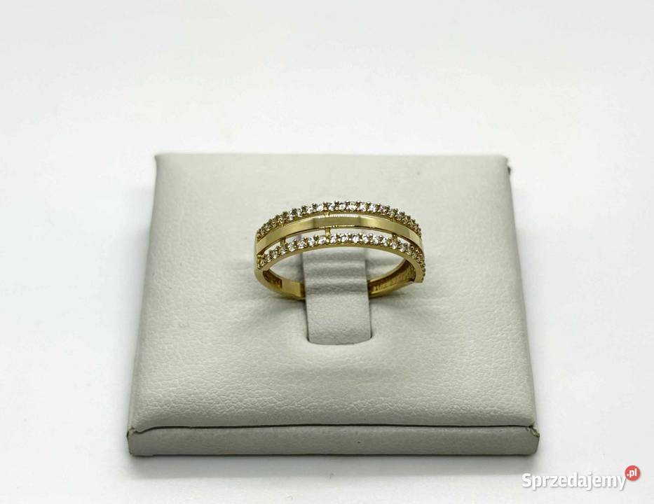 Nowy Złoty Pierścionek pr 585 159g Pierścionki