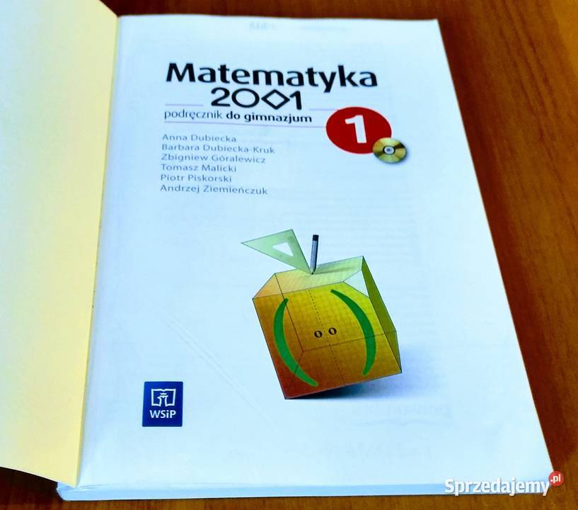 Matematyka 2001 podręcznik do gimnazjum 1 Anna Gdańsk