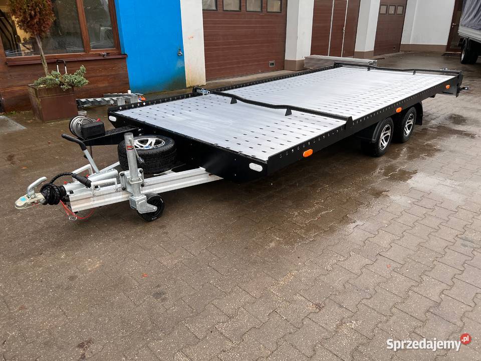 Laweta przyczepa BlackLine 5m x 21m DMC 2700 Bytom
