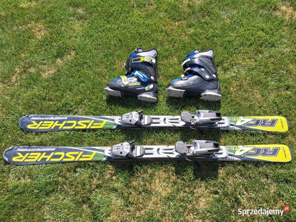 Narty Fischer RC4 138 zestaw narty buty kijki Rzeszów